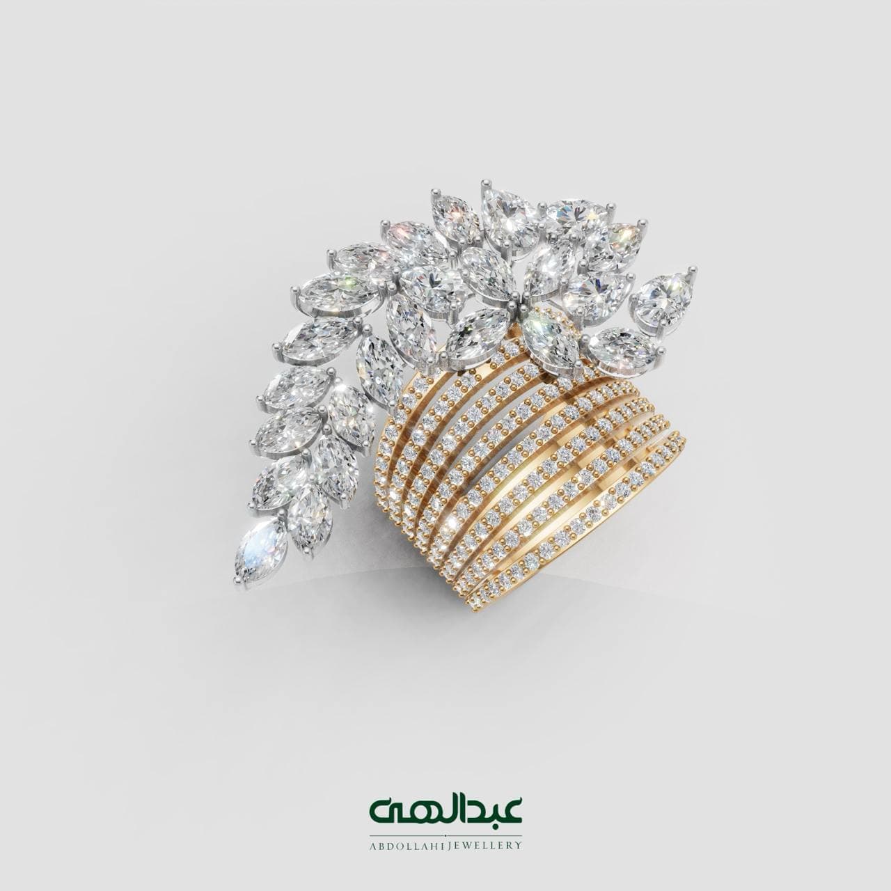 انگشتر الماس B5395-V2